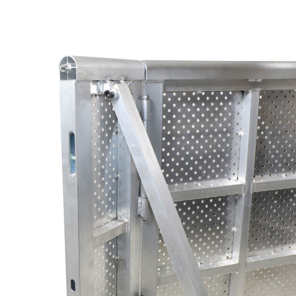 ProX 4 Ft. Heavy-duty Aluminum Ventilated Crowd Barrier Door and Base