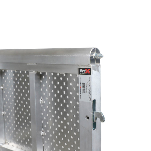 ProX 4 Ft. Heavy-duty Aluminum Ventilated Crowd Barrier Corner and Base