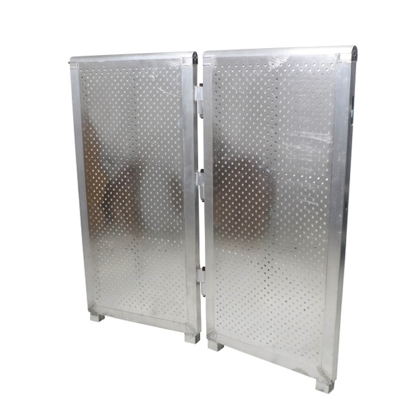 ProX 4 Ft. Heavy-duty Aluminum Ventilated Crowd Barrier Corner and Base