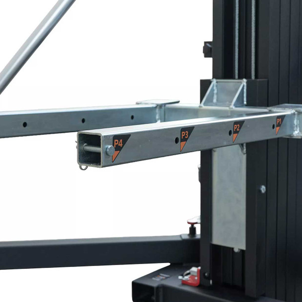 ProX FANTEK Spain Compact Front Loading Lifting Line Array Systems Tower 728 lbs Cap Max Height 19.52 Ft. Incl Line Array Adapter New