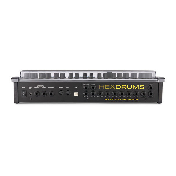 Decksaver Erica Synths Hexdrums Cover (Soft-Fit)