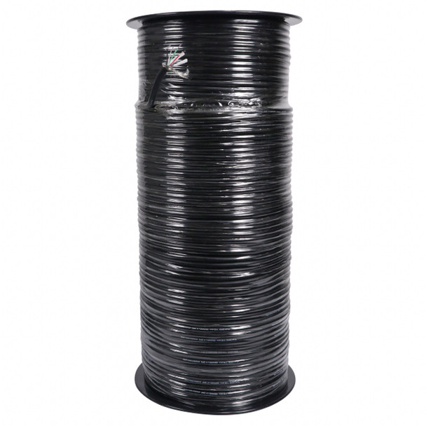 Close-up view of ProX DMX cable jacket showing durable PVC outer insulation and professional-grade construction for lighting and data transmission