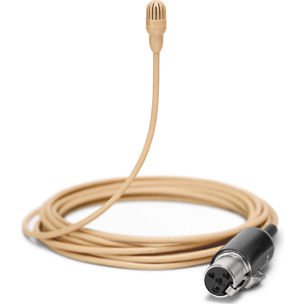 Shure TwinPlex TL47 Omnidirectional Lavalier Microphone with TA4F Connector and Accessories Tan