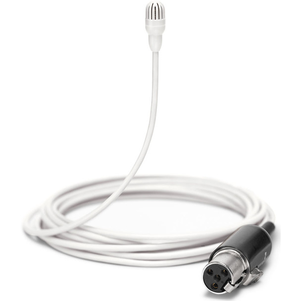 Shure TwinPlex TL47 Omnidirectional Lavalier Microphone TA4F White
