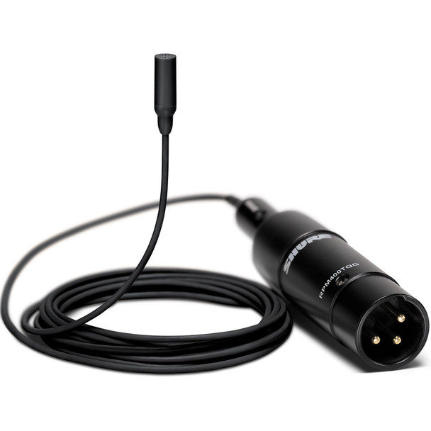 Shure TwinPlex TL48 Omnidirectional Lavalier Microphone XLR Black