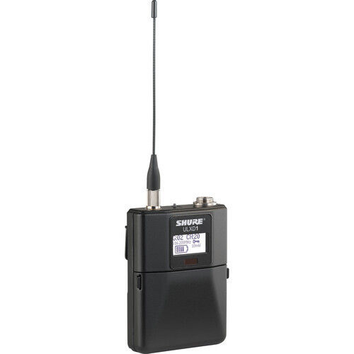 Shure ULXD1LEMO3-G57 Digital Wireless Bodypack Transmitter with 3-Pin LEMO