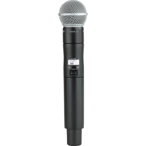 Shure ULXD2-SM58-G57 Digital Handheld Wireless Microphone Transmitter with SM58 Capsule