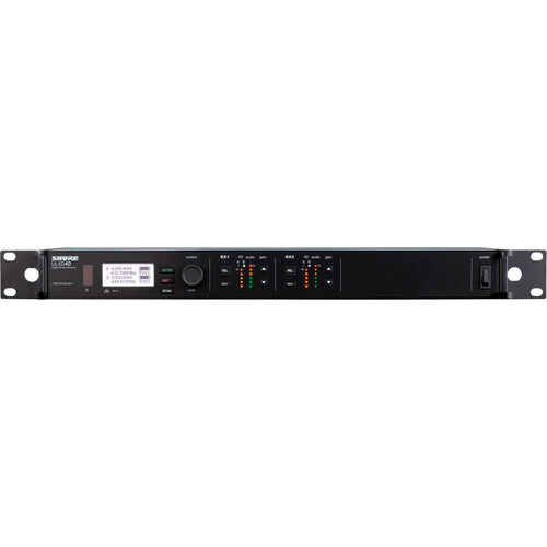 Shure ULXD4D-GV-G57 Dual-Channel Digital Wireless Receiver