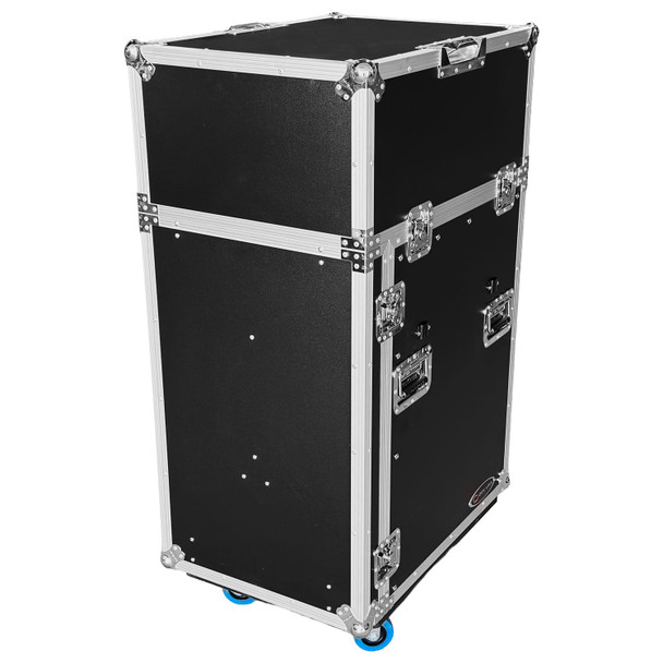 Odyssey FZTC1316WDLX 13U Top 16U Bottom Combo Rack