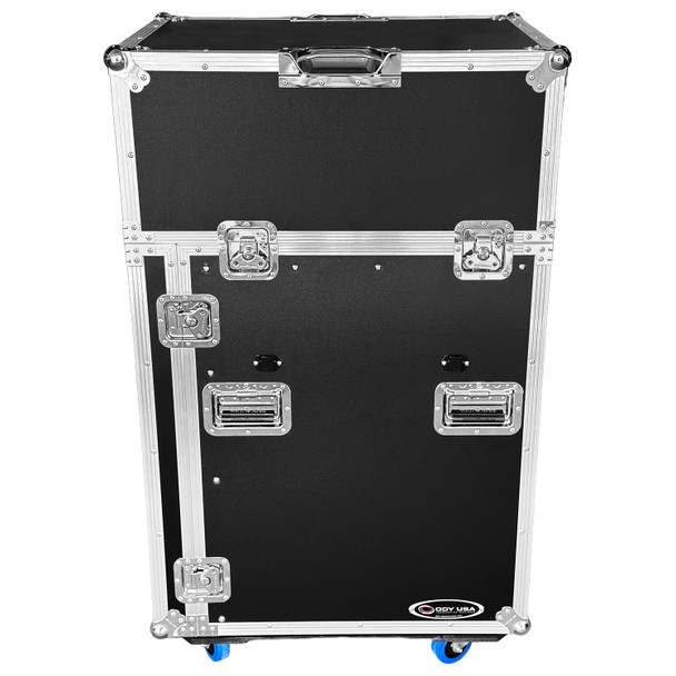 Odyssey FZTC1316WDLX 13U Top 16U Bottom Combo Rack