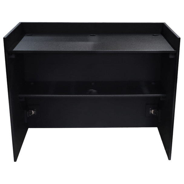 Odyssey Cases PDJBOOTH483824BLACK Folding DJ Booth Black