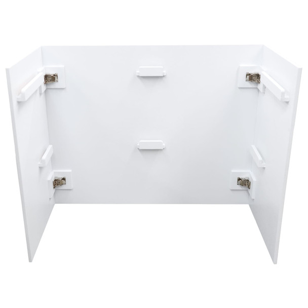 Odyssey Cases PDJBOOTH483824WHITE Folding DJ Booth White