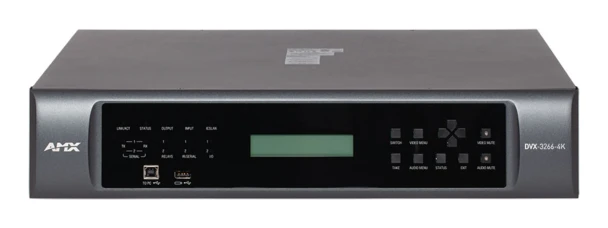 AMX DVX-3266-4K Enova 4K60 All-In-One Presentation Switcher