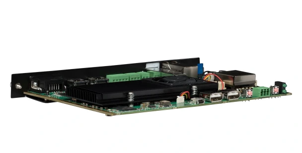 AMX NMX-ENC-N2412A-C Encoder Card JPEG 2000 4K60 4:4:4 & HDR Video Over IP Encoder Card with POE+, KVM, & AES-67