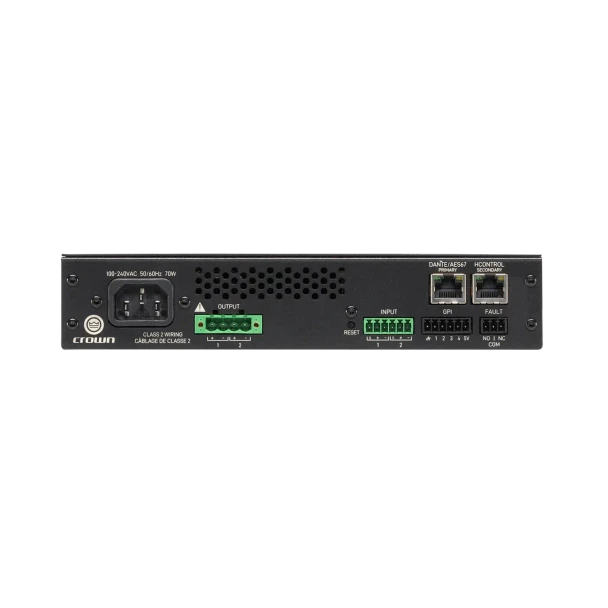 Crown CTD-2125 Two-Channel Dante Power Amplifier