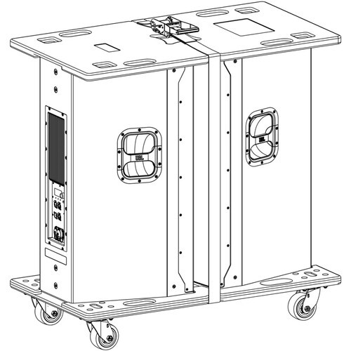 JBL SRX922 VT Vertical Transporter for Two SRX922 Loudspeakers