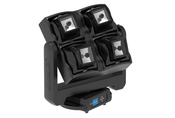 Jmaz Lighting JP1004 Centipede Quadro RGBW LED Intelligent Quad Moving Head