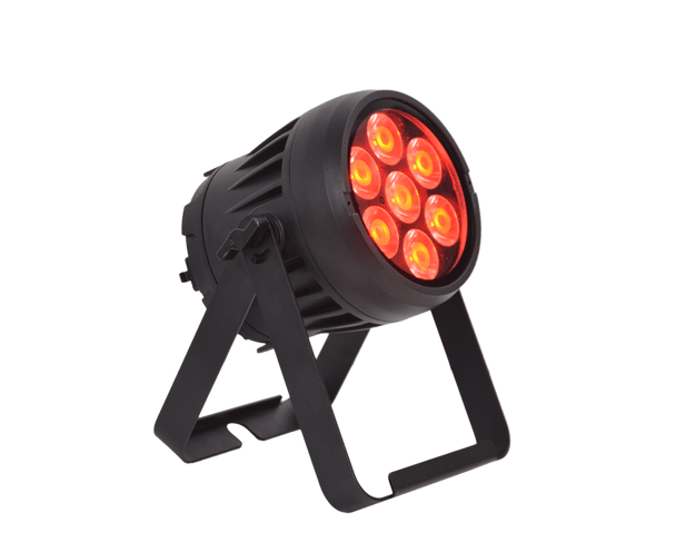 Jmaz Lighting JP2008 Electro Panel W7 RGB+LIME Battery-Powered Outdoor LED Par Light