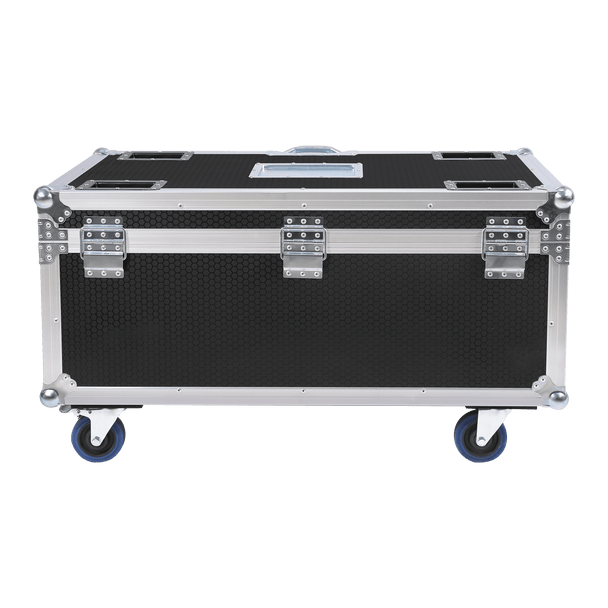 Jmaz Lighting JP2013 Electro Panel W8 4PK RGB+LIME Battery-Powered Outdoor LED Panel Light Kit w/ Charging Road Case