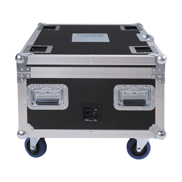 Jmaz Lighting JP2012 Electro PAR W7 6PK RGB+LIME Battery-Powered Outdoor LED PAR Light Kit w/ Charging Road Case