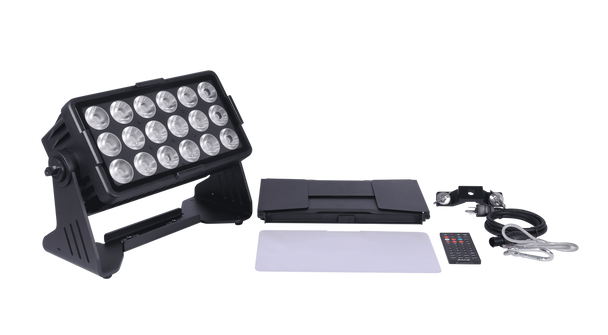 Jmaz Lighting JP3002 Gotham Panel W18 RGB+LIME Outdoor LED Panel Light