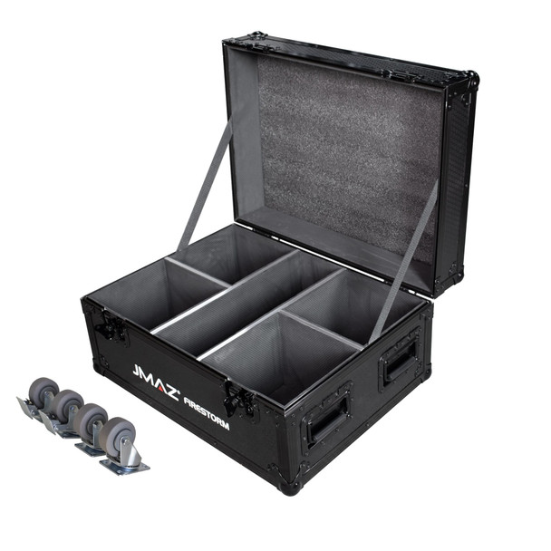 Jmaz Lighting JZ7020 Road Case for 4 units of Firestorm F3 and/or Firestorm 4