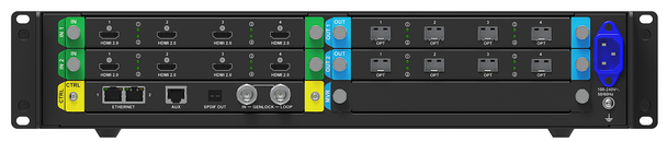 Jmaz Lighting BrightBox BB4014 Novastar MX2000 Pro LED Video Panel Processor