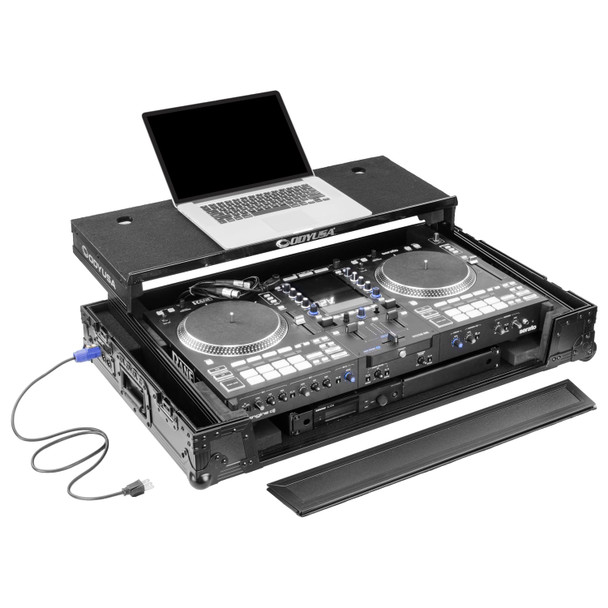 Odyssey Performance Ready Series (Pre-Wired XLR Patch Panel) Black 1U Case for RANE SYSTEM ONE 