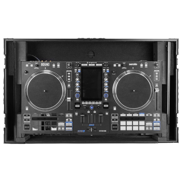 Odyssey Performance Ready Series (Pre-Wired XLR Patch Panel) Black 1U Case for RANE SYSTEM ONE 