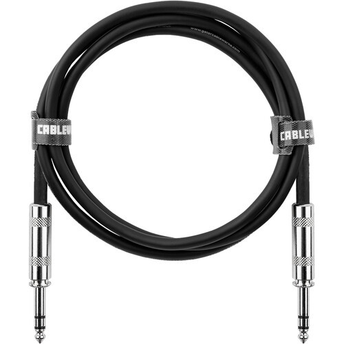 Gator 1/4" Male to 1/4" Male Balanced Patch Cable (5') 