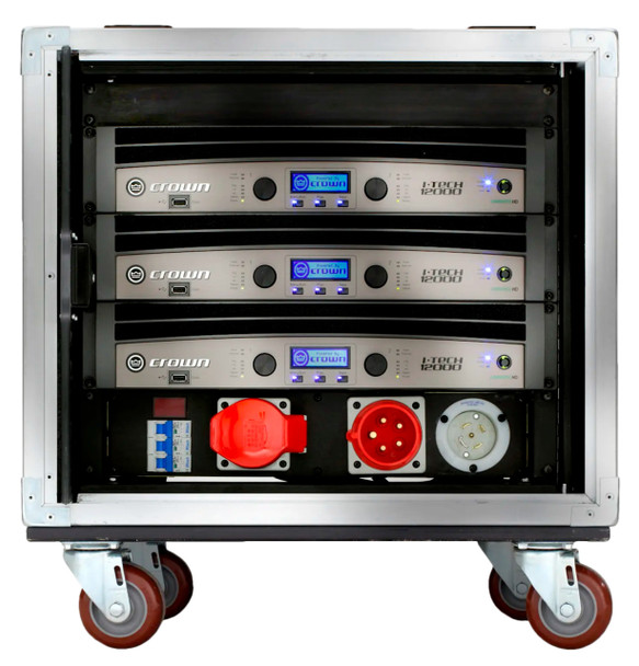 Crown VRack 12000HD Complete Touring Amplifier Rack