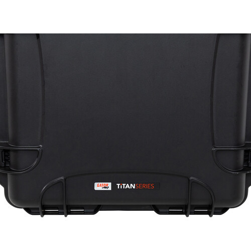 Gator Waterproof Case with Diced Foam Insert (Black, 24 x 24 x 14.2") 