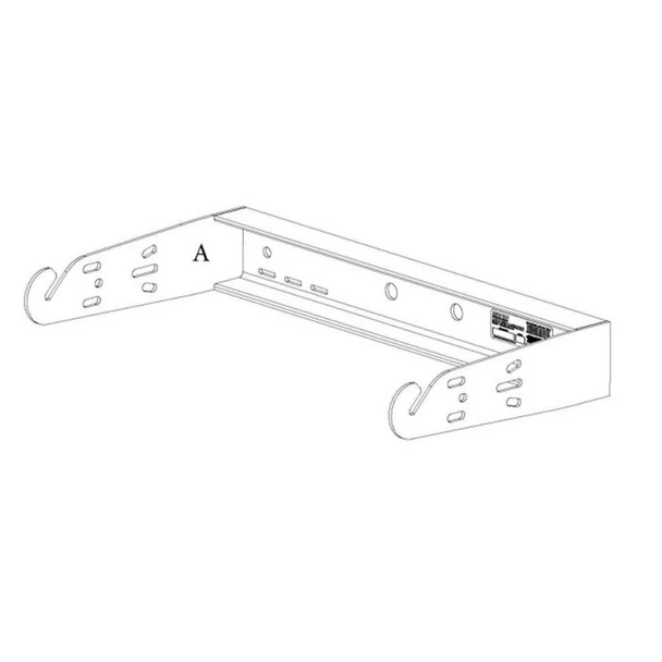 EAW 2071203 ACC ALUMINUM WHITE MKD1000 U-BRACKET