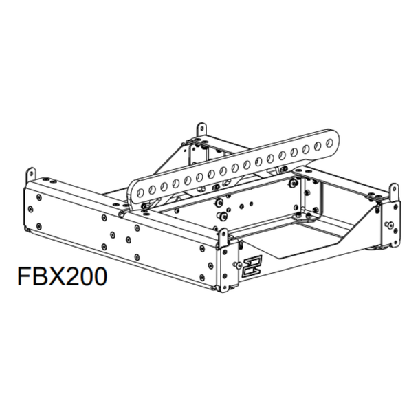EAW 2050388-90 FLYBAR RSX18F RSX212L BLACK