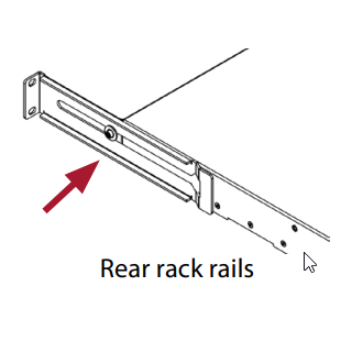 EAW 2071896 UXA4401 Rear Mounting Rails