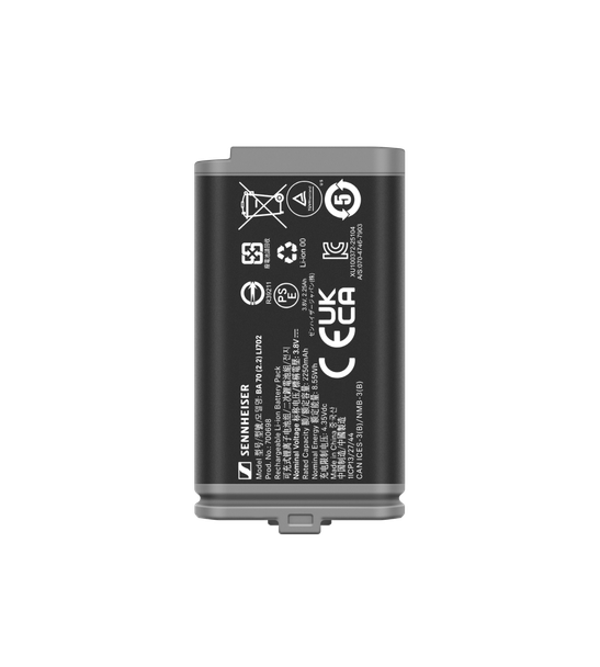 Sennheiser BA 70 (2.2) Rechargeable Wireless Battery Pack 700698