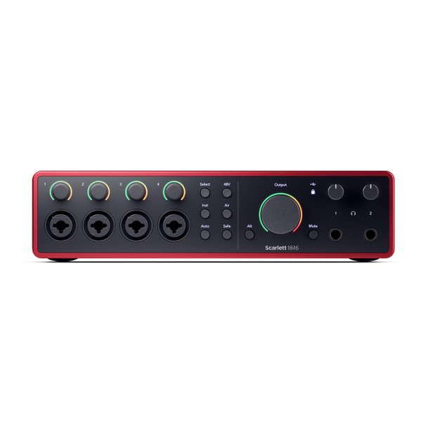 Focusrite Scarlett 18i16 4th Gen USB-C Recording Audio Interface