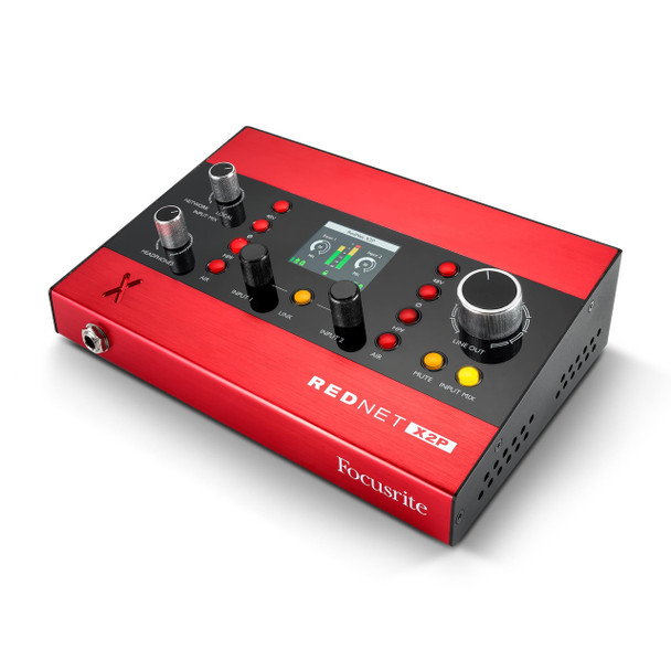 Focusrite RedNet X2P Two-Channel Dante Microphone and Monitor Interface