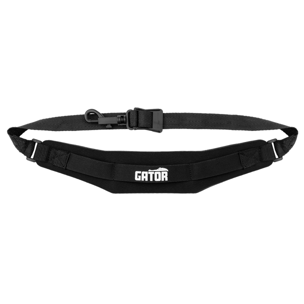 Gator Cases G27NEO-BLK Standard Neoprene Saxophone Strap