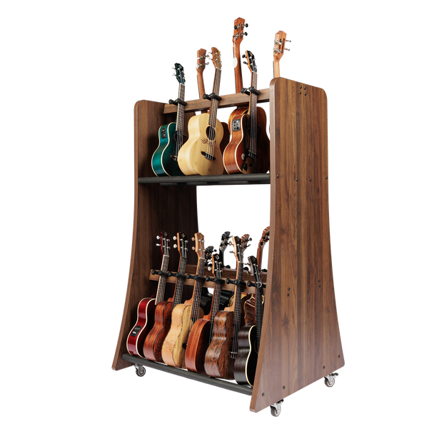 Gator GFW-EDU-UKERACK18 Mobile 18-Ukulele Storage Rack