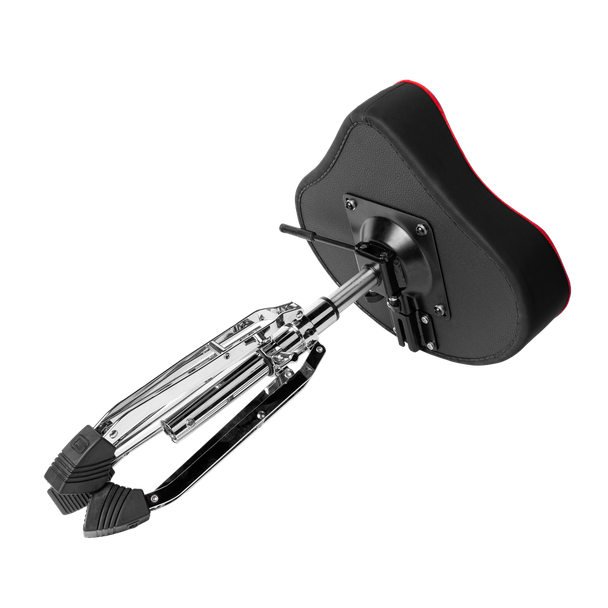 Gator Cases GP-DTH-ASD-RD Air Glide Red Saddle Drum Throne
