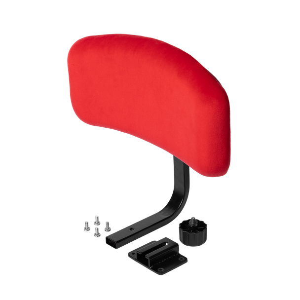 Gator Cases GP-DTH-BR-RD Red Adjustable Drum Throne Backrest