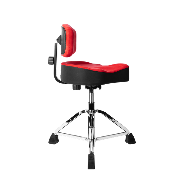 Gator Cases GP-DTH-BR-RD Red Adjustable Drum Throne Backrest