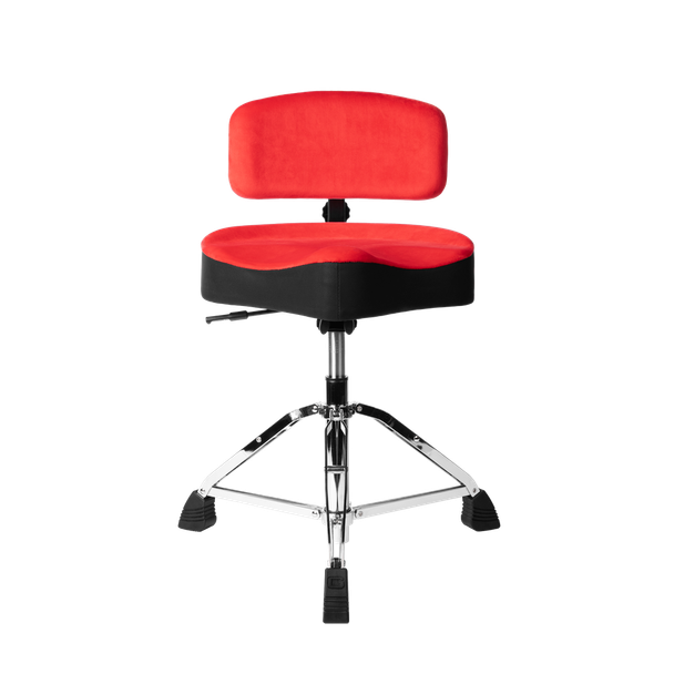 Gator Cases GP-DTH-BR-RD Red Adjustable Drum Throne Backrest