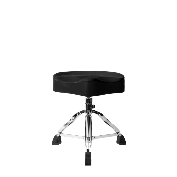 Gator Cases GP-DTH-SSD-BK Spin Lock Black Saddle Drum Throne