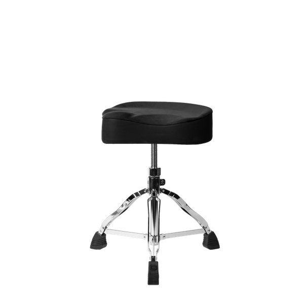 Gator Cases GP-DTH-SSD-BK Spin Lock Black Saddle Drum Throne