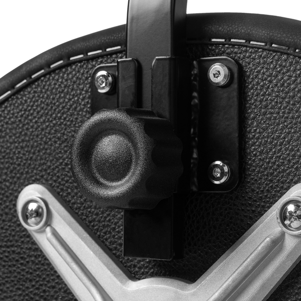 Gator Cases GP-DTH-SSD-BK Spin Lock Black Saddle Drum Throne