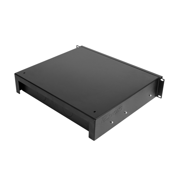 Rackworks GRW-DRWBDYPK12 2U 12-Wireless Bodypack Storage Drawer