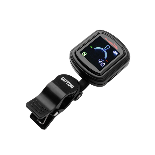 Gator Cases G-SCALE-CLIP Rechargeable Chromatic Clip-On Tuner
