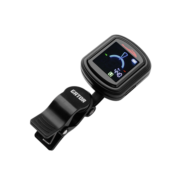 Gator Cases G-SCALE-CLIP Rechargeable Chromatic Clip-On Tuner